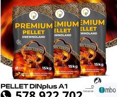 Pellet Premium DINPLUS A1 iglasty-sosnowy 6mm Miejsce Piastowe - 1