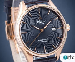 Złoty zegarek męski Atlantic Worldmaster 1888 Automatic